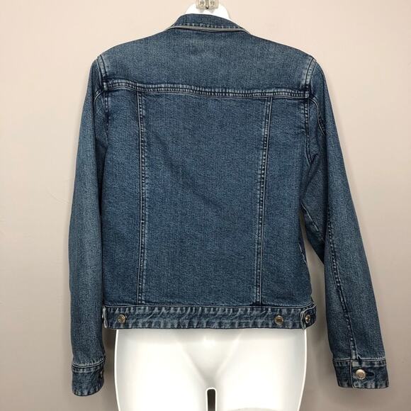 PENDLETON Denim Jacket Womens Size Small Jean Grunge Elevated Indie Downtown - Picture 6 of 7